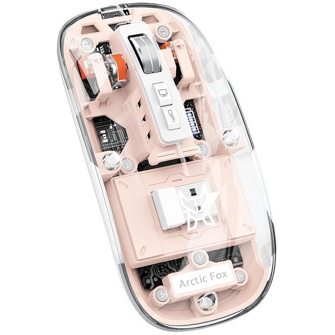 Arctic Fox Transparent Mouse - Image 3